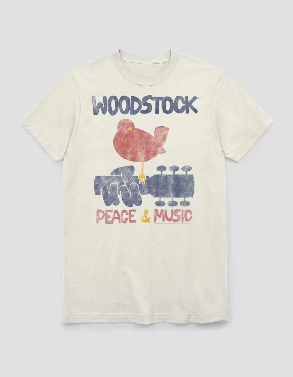 WOODSTOCK Peace and Music Unisex Tee | Tillys