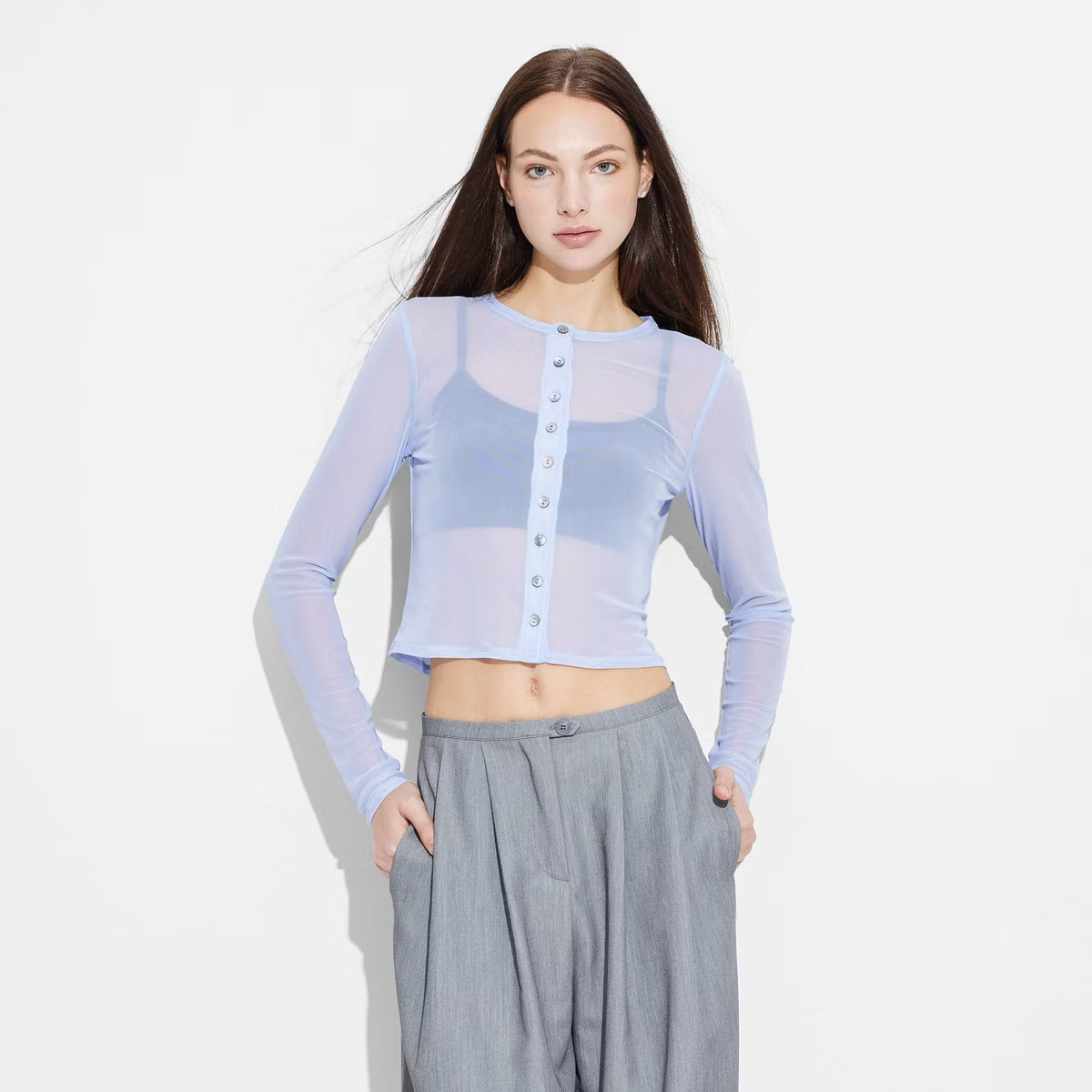 Women's Mesh Cardigan - Wild Fable™ | Target