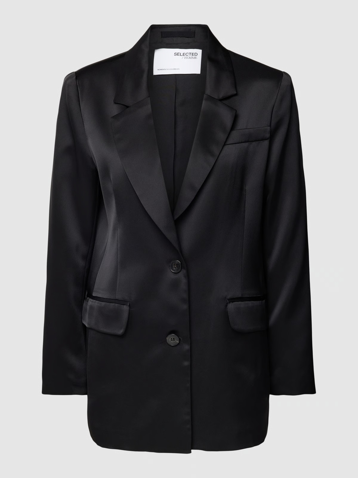 Blazer mit Reverskragen Modell 'TASJA' in black | Peek & Cloppenburg* Düsseldorf DE