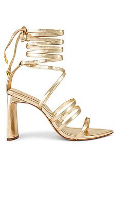 Schutz Leaf Heel in Platina from Revolve.com | Revolve Clothing (Global)