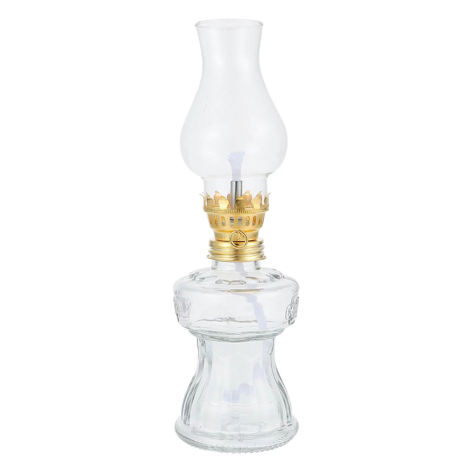 TINKSKY 1pc Desktop Vintage Oil Lamp Kerosene Lamp Wedding Oil Light Glass Kerosene Lamp | Walmart (US)