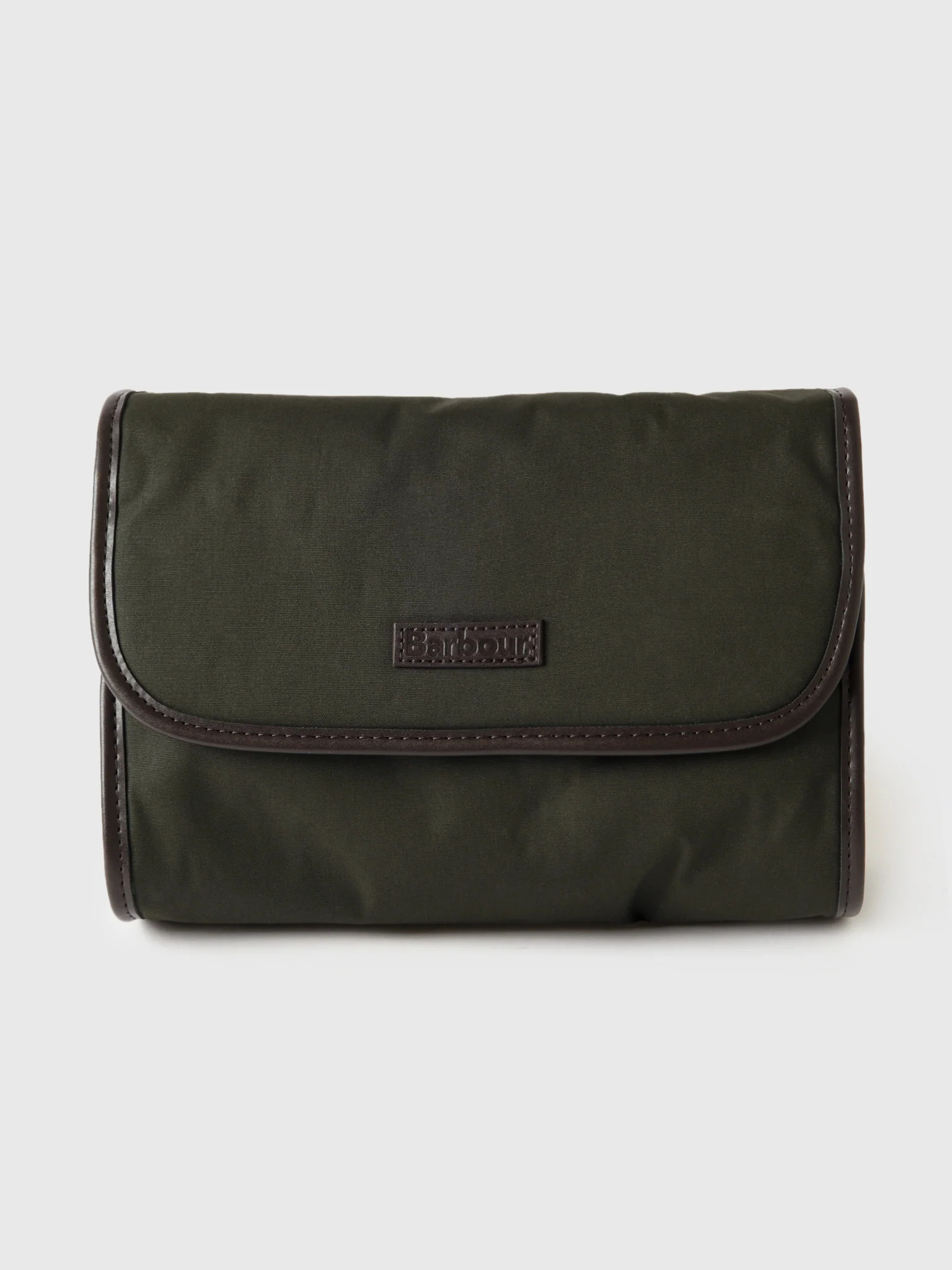 BARBOUR
                      
                     Wax Hanging Wash Bag | Saint Bernard