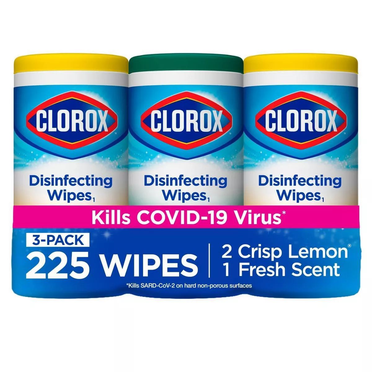 Clorox Disinfecting Wipes Value Pack Bleach Free Cleaning Wipes - 75ct/3pk | Target