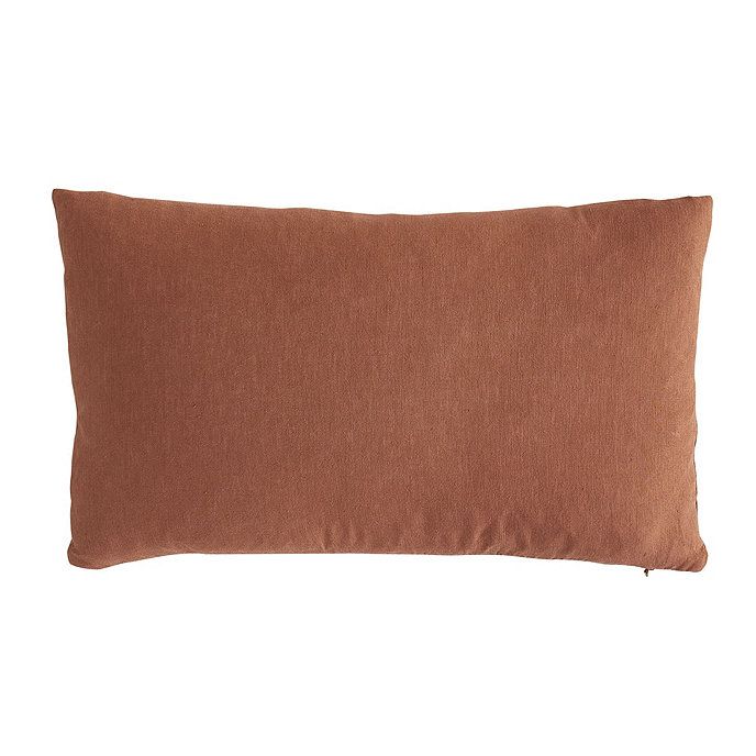Bellisima Flax Linen Throw Pillow Cover with Hidden Zipper & Feather Down Insert | Ballard Designs, Inc.
