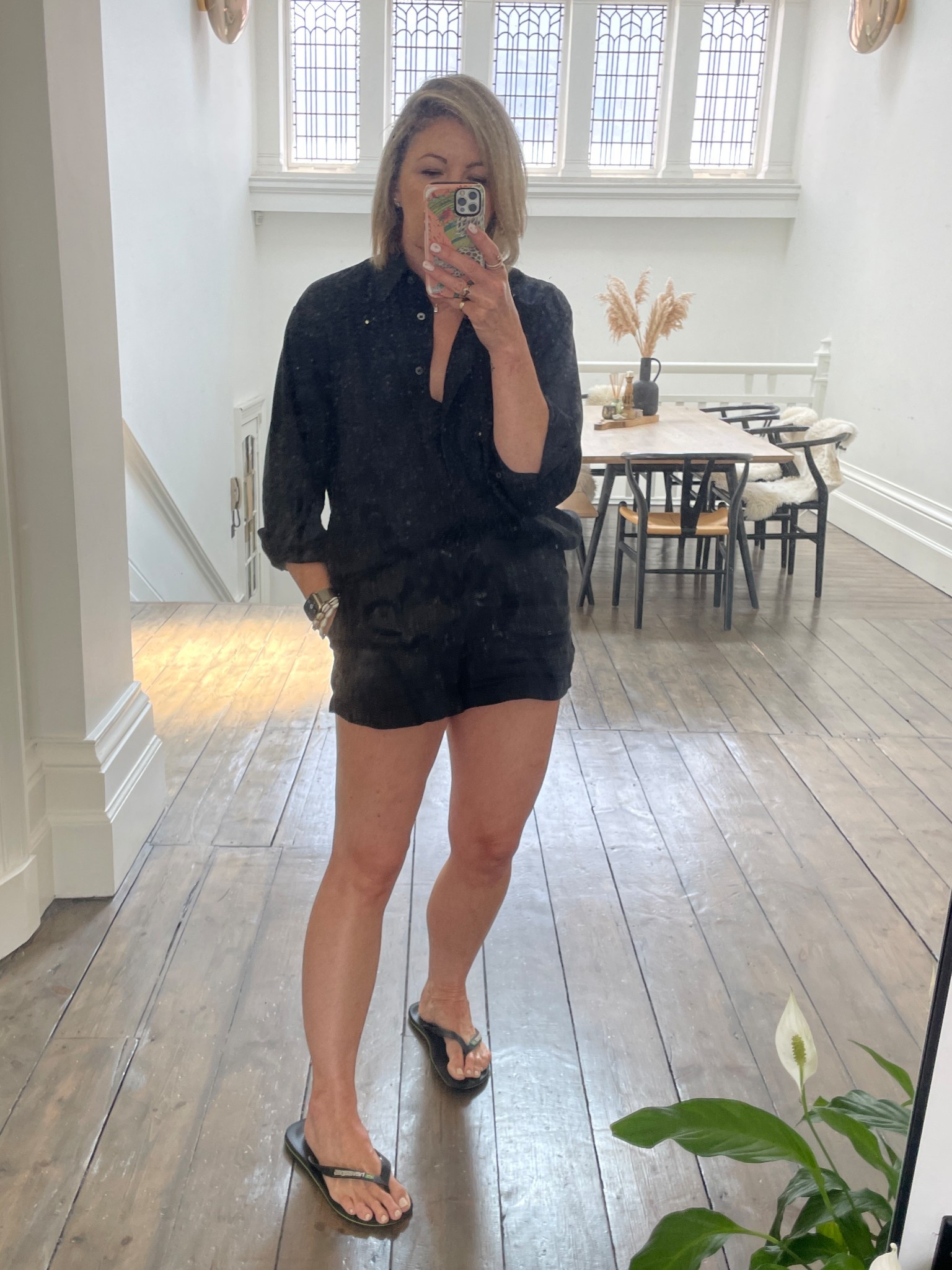 My black linen set. Shorts are on sale. I’ve had this for about 4/5 years! 

#LTKsale #LTKswimwear #LTKstyletip