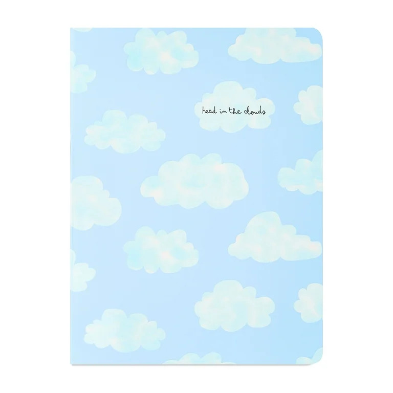 Pen+Gear 6x8 Cloud Lined Journal, 96 Sheets (192 Pages), Printed Edges, for Teens & Adults, Schoo... | Walmart (US)