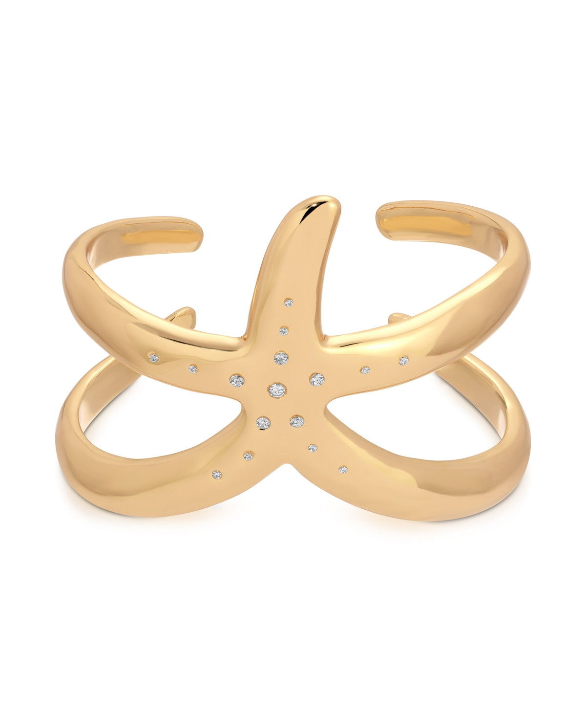 Ettika Starfish Luxe Cuff Bracelet - Gold | Macy's