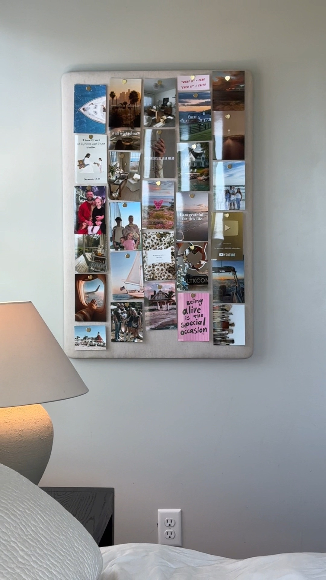 Upgrade your life day 2!! 
Create your own vision and prayer board with this gorgeous linen pin board!! You could also pin your fav art or scrapbook memories!! 

Goals, motivation, planning, art, hobby, hobbies, pictures, picture frame, cork board, pins, linen love

#LTKdayinmylife #LTKstorytime #LTKmomlife
