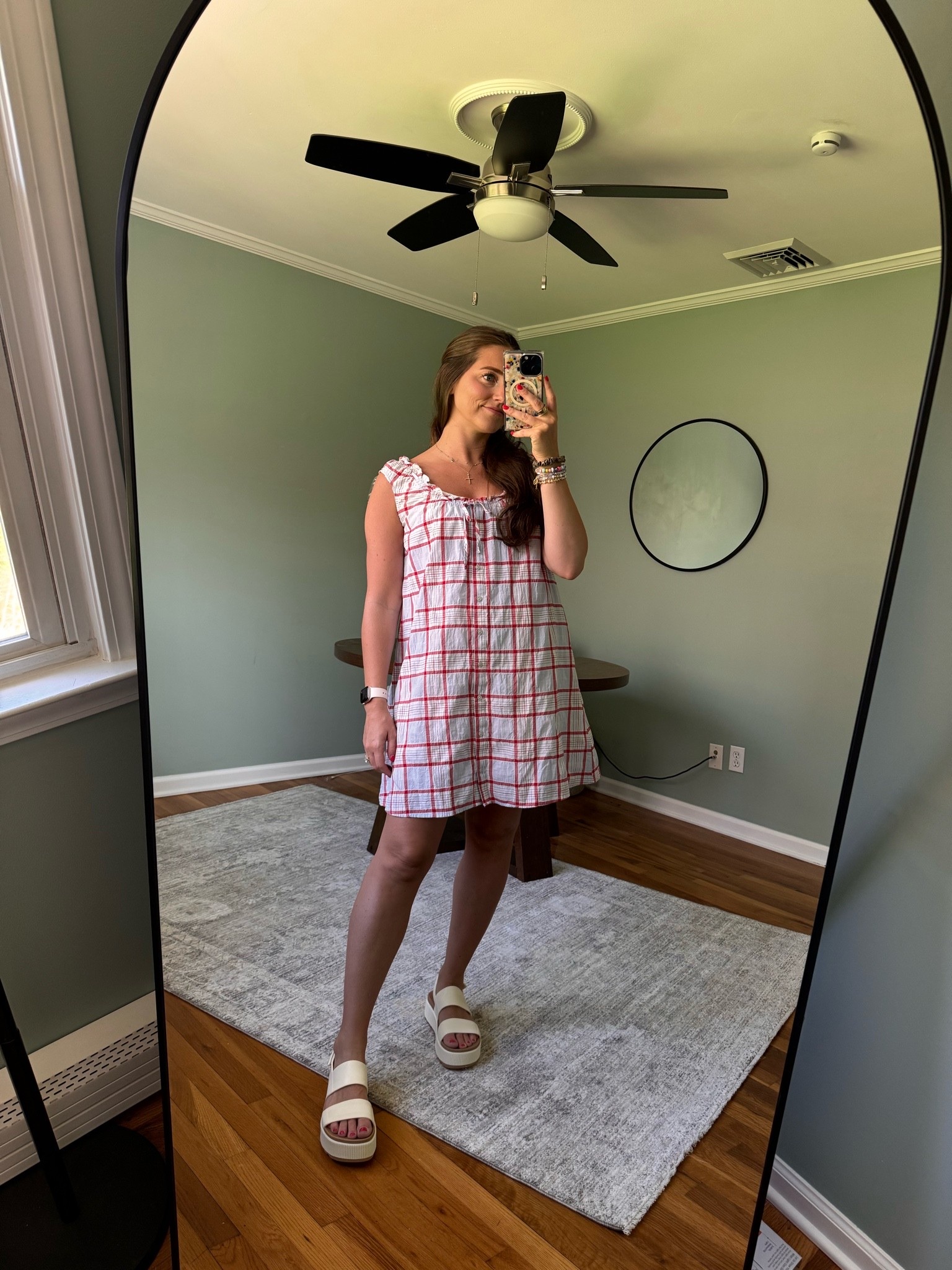 Dress is on sale! Cute for 4th of July!!! 
Wearing size small

#LTKSaleAlert #LTKootd