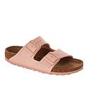 Birkenstock Arizona Two-Strap Canvas Sandal - Pink - 6/6.5 | HSN