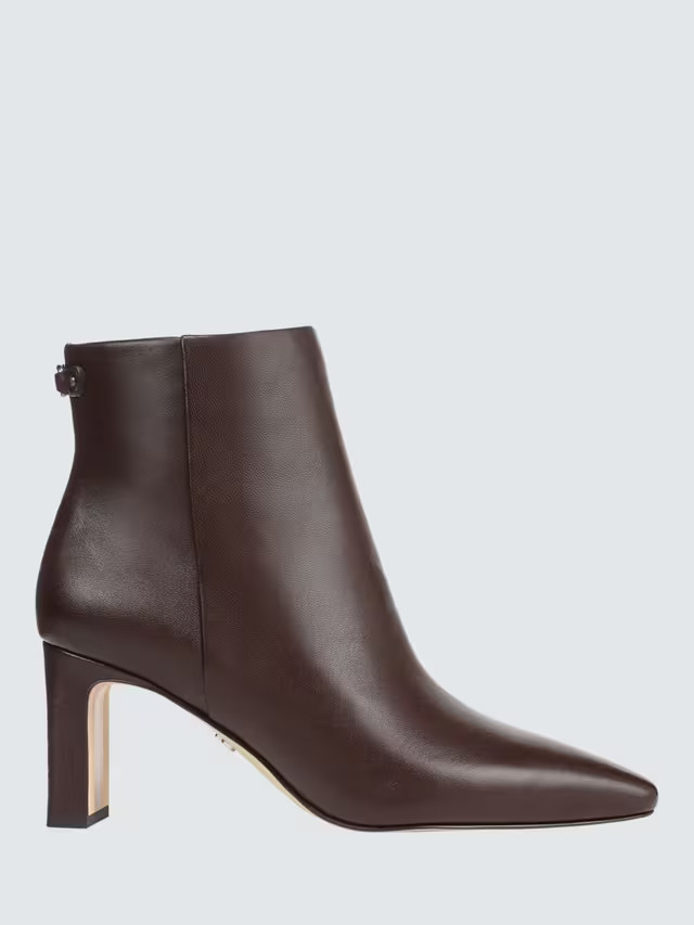 Sam Edelman Saige Leather Ankle Boots | John Lewis (UK)