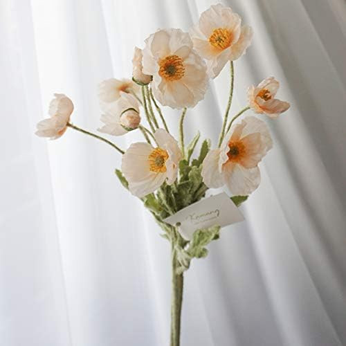 Realistic Poppy Silk Flower (9pcs/3sets) for Wedding Decoration, Home/Party Decor. Artificial Rea... | Amazon (US)
