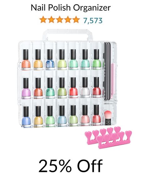 Amazon Prime Day 2 Deal: This nail polish organizer is on sale for 25% off!

Amazon find, favorite finds, fav, deals, beauty 

#primeday2022

#LTKsalealert #LTKbeauty #LTKHoliday