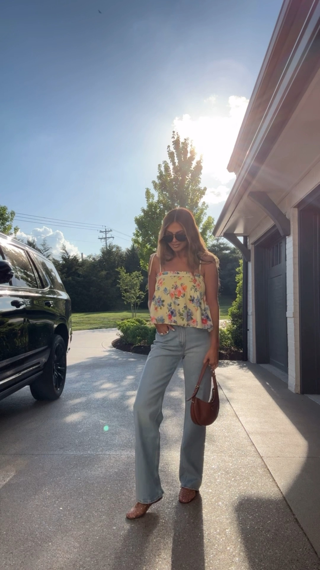 Size small top and 27 denim 

#LTKdayinmylife #LTKootd #LTKgrwm