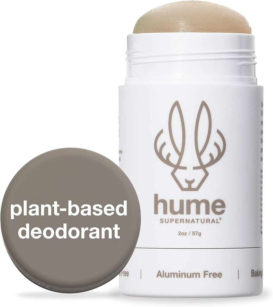 Hume Supernatural Aluminum Free Deodorant for Women & Men - Safe for Sensitive Skin - Probiotic, ... | Amazon (US)