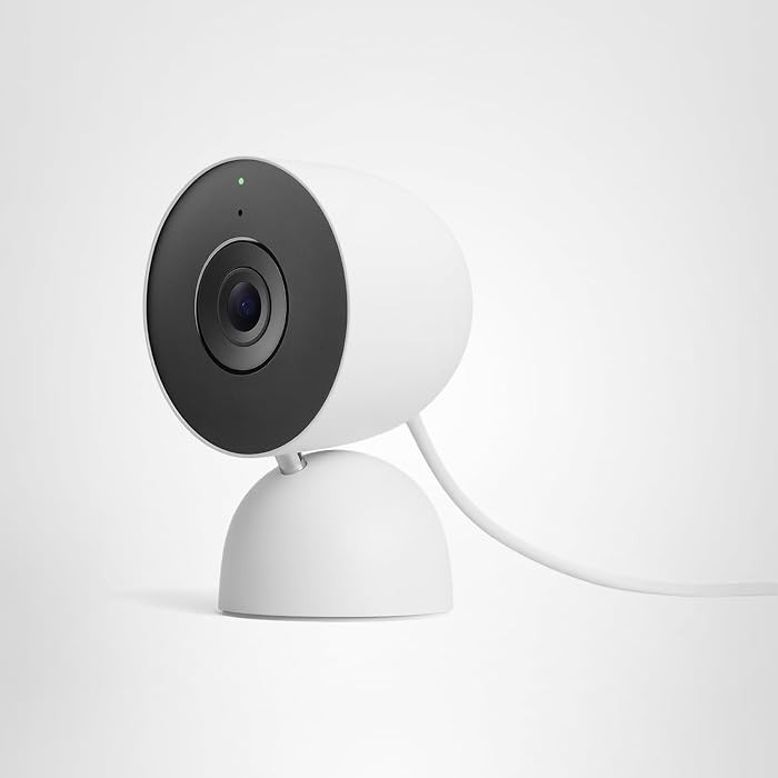 Google Nest Cam Indoor (Wired, 3rd Gen) - Security Camera with 2K Video and Gemini, Night Vision,... | Amazon (US)