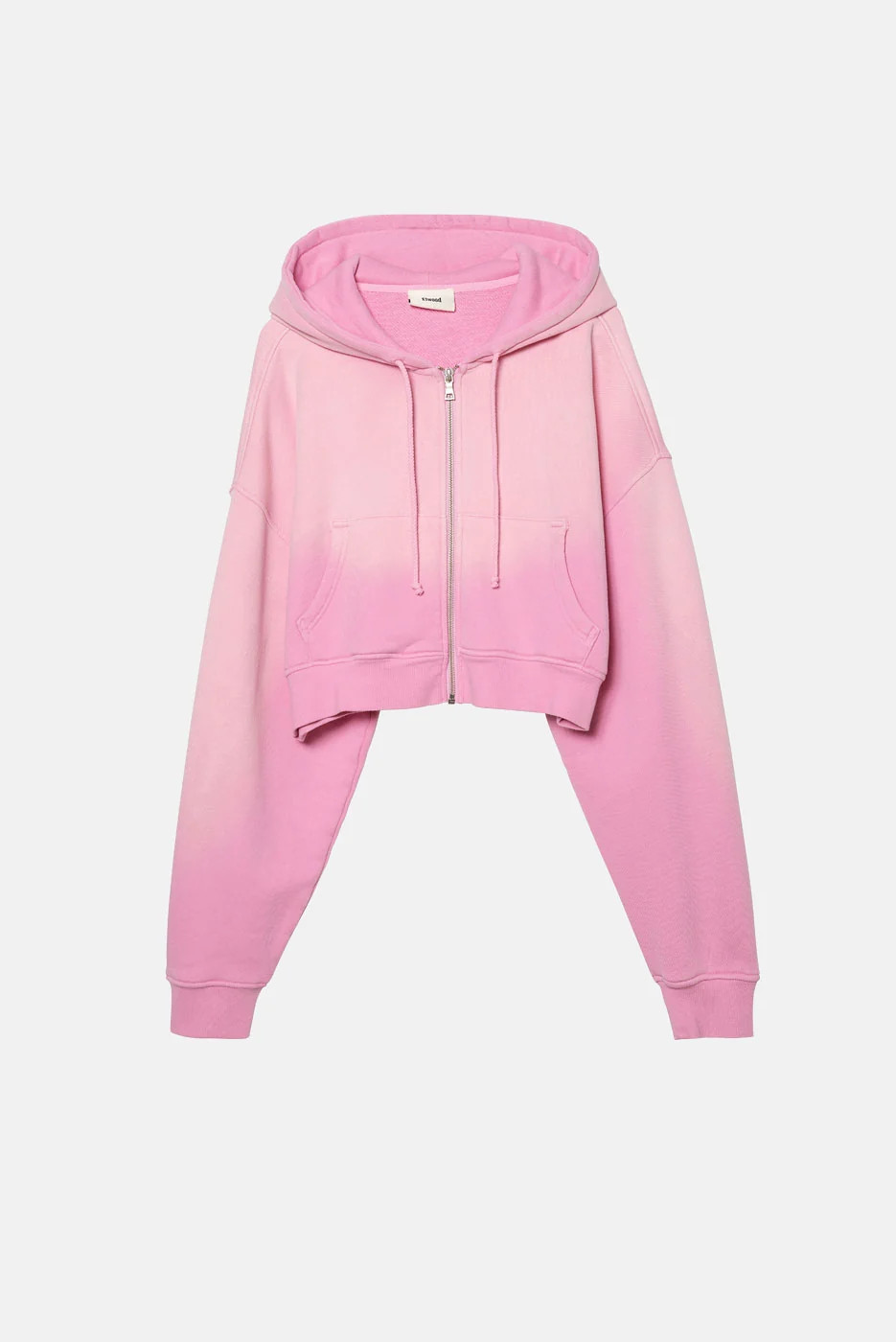 BABYDOLL CROP ZIP HOODIE | Elwood Clothing