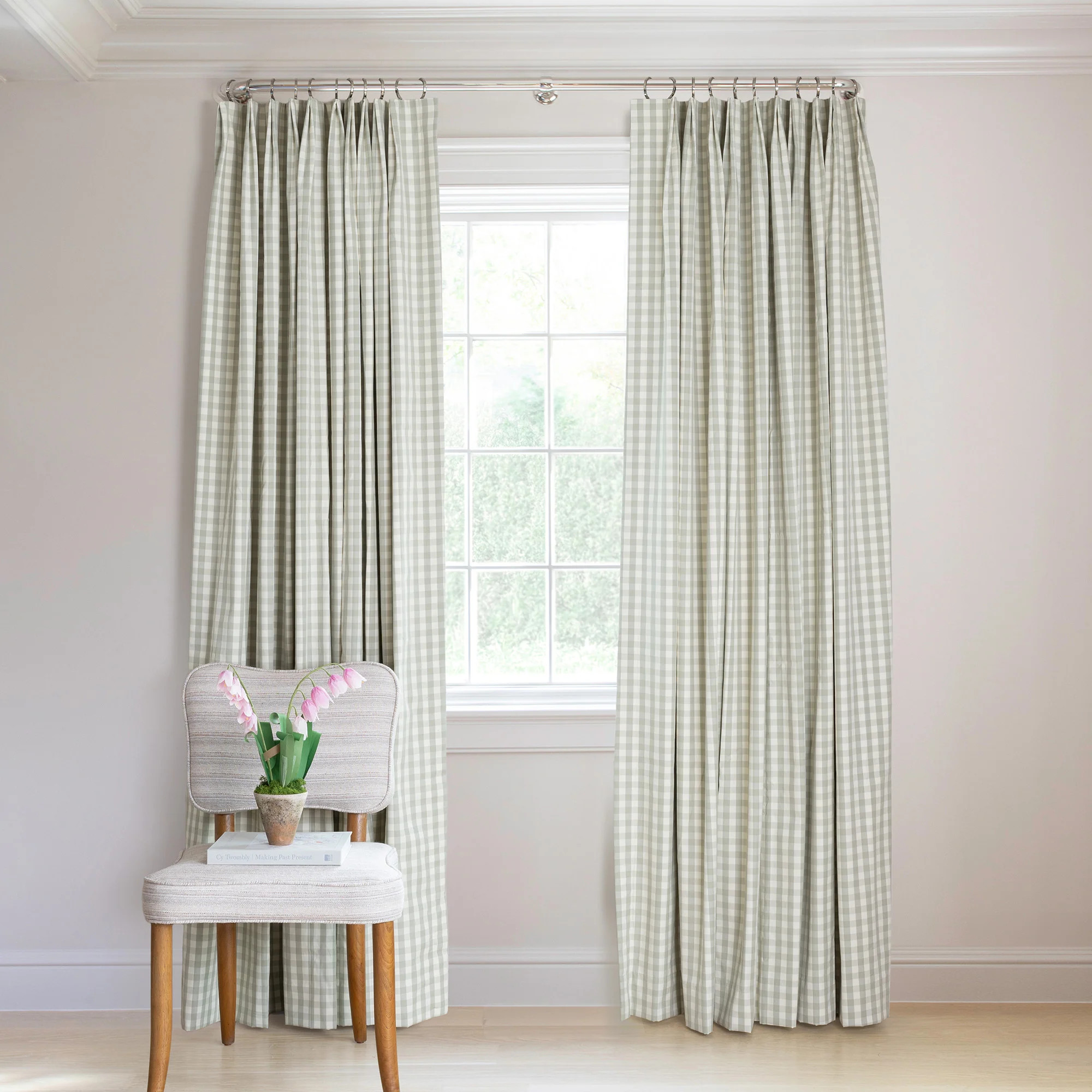 Millie Sage
                Custom Curtain | Pepper Home