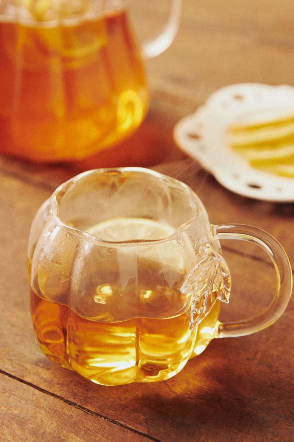 Anthro Clear Pumpkin Mug 

#LTKSeasonal