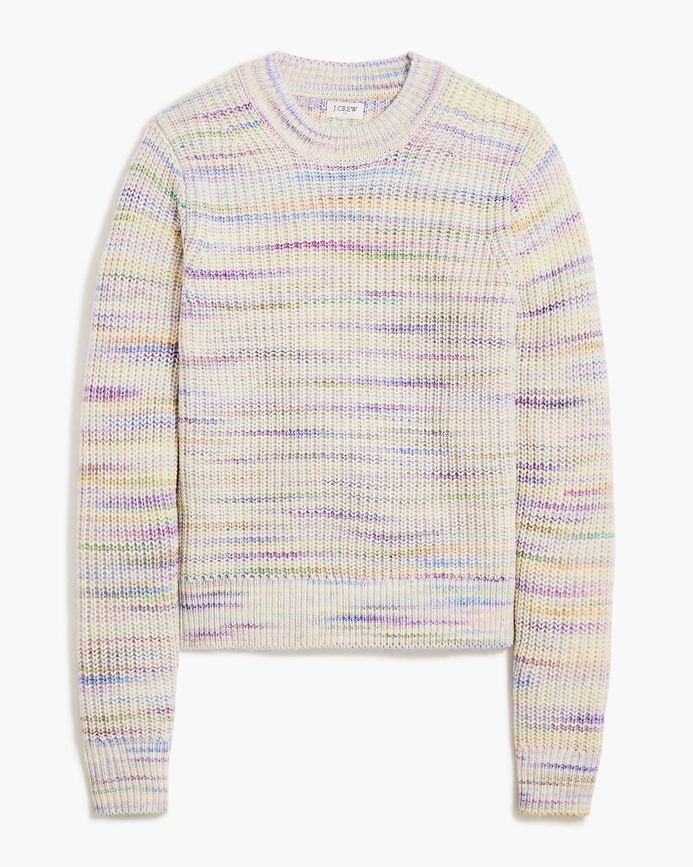 Space-dyed crewneck sweater | J.Crew Factory