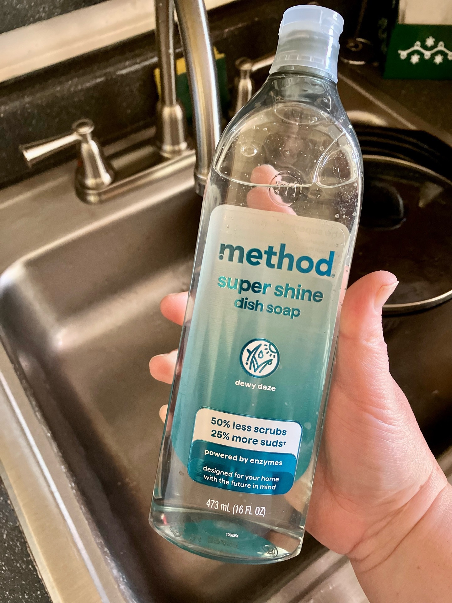 Last night’s dinner left my crockpot with that “stuck on soup situation” we all dread…. You know the kind, that means soaking overnight and some serious scrubbing. 🙃

I decided to put @methodproducts Supershine Dish Soap 🧼 to the test, and I’m genuinely impressed. It cut through the dried-on food faster than I expected and I barely had to scrub. The suds lasted, it rinsed clean, and my crockpot came out looking brand new. 🙌

Plus, the Dewy Daze scent is light and fresh without being overpowering- which I love when I’m standing at the sink for a bit. 

If you’re dealing with baked-on or stuck-on messes (especially after cozy soup nights 🥣), this one’s definitely worth trying. 

Thank you @influenster and Method for this amazing product. 

#complimentary #methodsupershine #sponsored #methoddishsoap #kitchenreview

#LTKfoodie #LTKmomlife #LTKstorytime