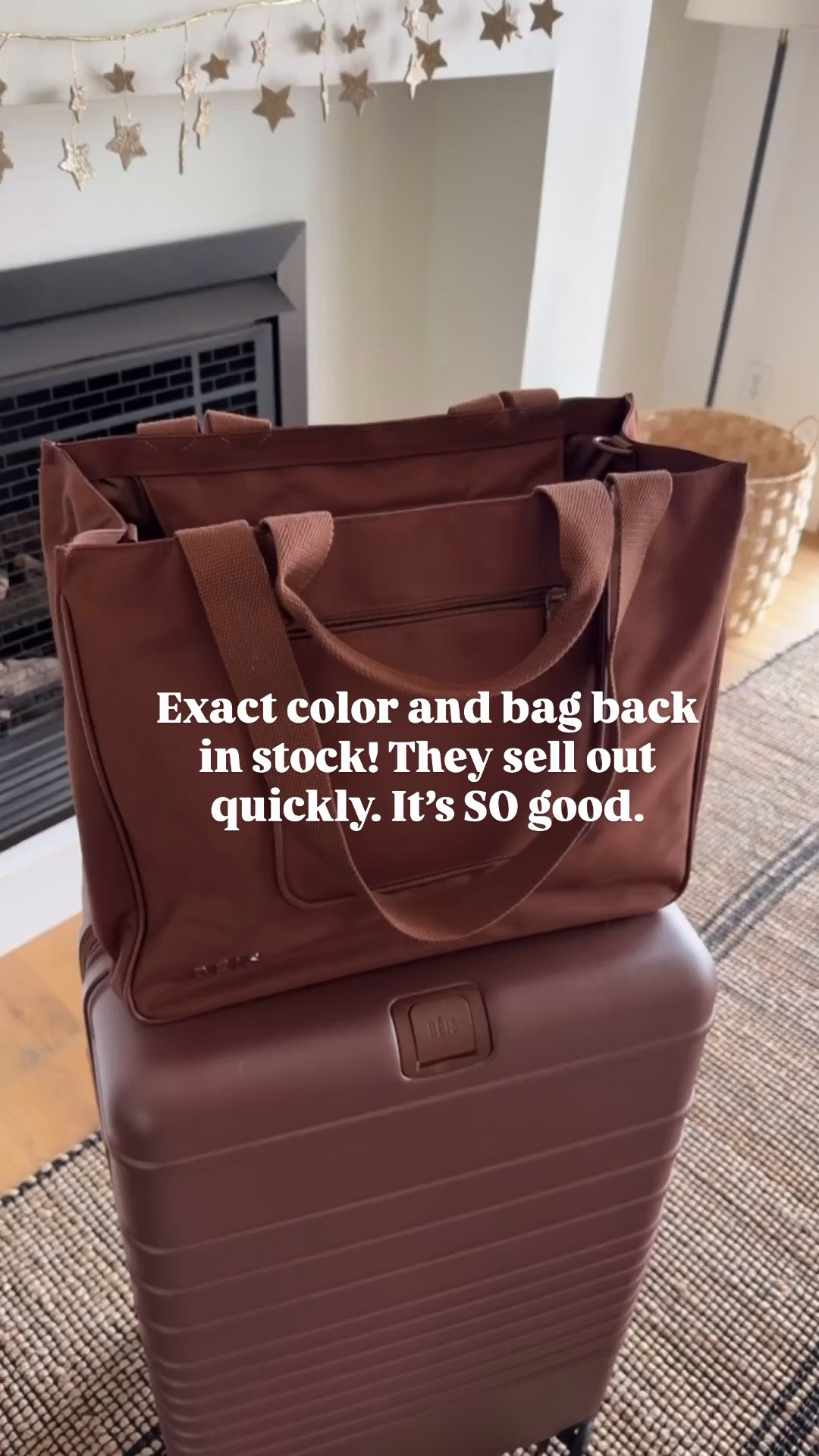 Love this carry on bag and it fits under the seat!