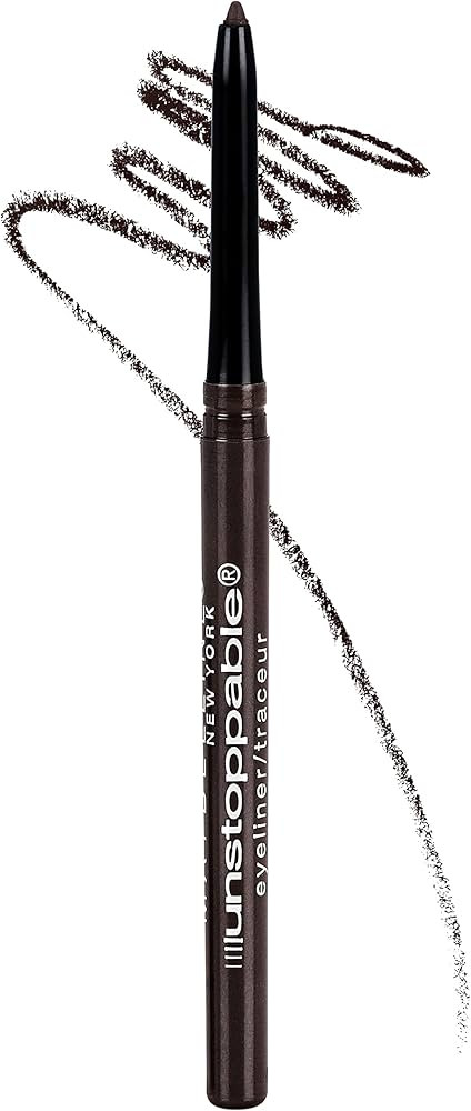 Maybelline Unstoppable Waterproof Mechanical Brown Eyeliner Pencil, Easy to Apply, Smooth Glide, ... | Amazon (US)