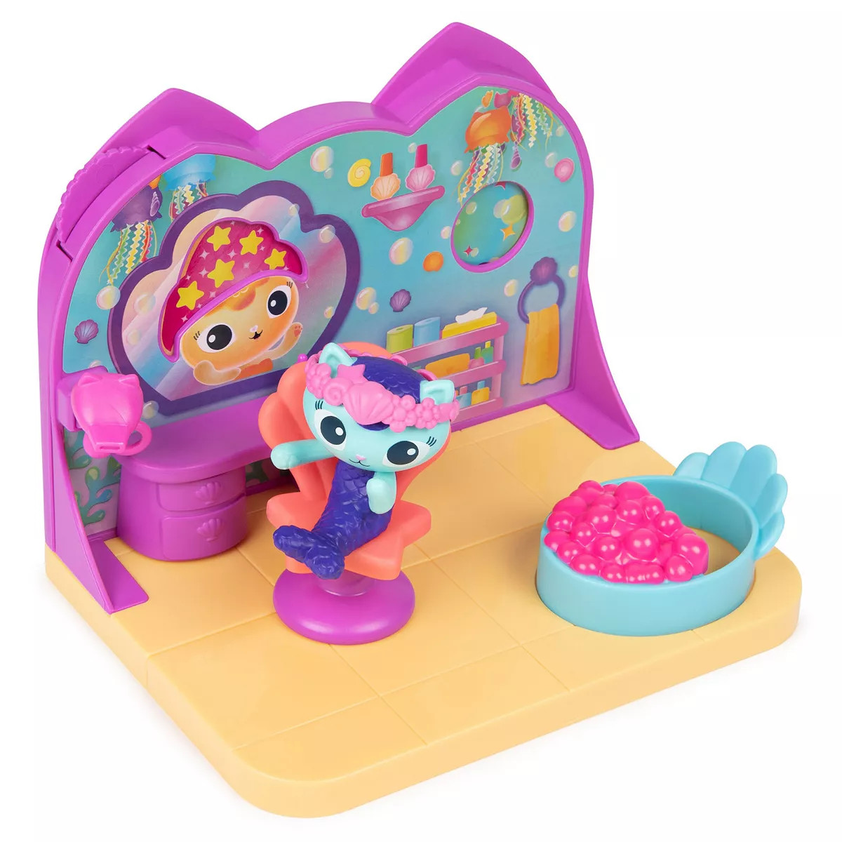 Gabby's Dollhouse MerCat's Spa Room Playset | Kohl's