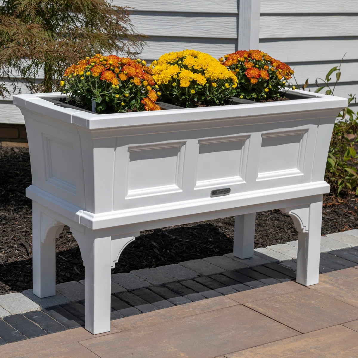 Step2 Atherton Raised Plastic Outdoor Planter Box | Wayfair North America