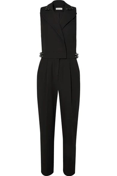 MICHAEL Michael Kors - Embellished Crepe Jumpsuit - Black | NET-A-PORTER (UK & EU)
