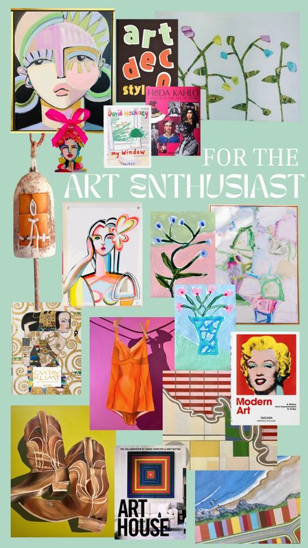 If you are on the hunt for gifts for the art enthusiast in your life, this is the list for you 

#LTKHoliday #LTKGiftGuide #LTKSeasonal