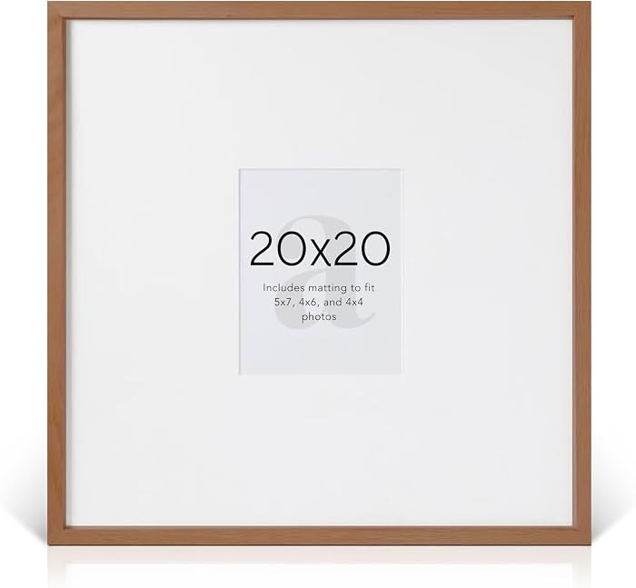 artisane home goods - Gallery Frame 1.0, Picture Frame, 20x20 Walnut, Gallery Wall Frame Set, Lar... | Amazon (US)