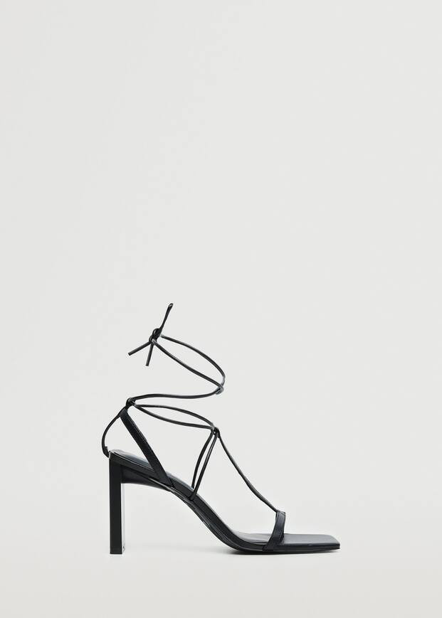 Heel strips sandals | MANGO (UK)