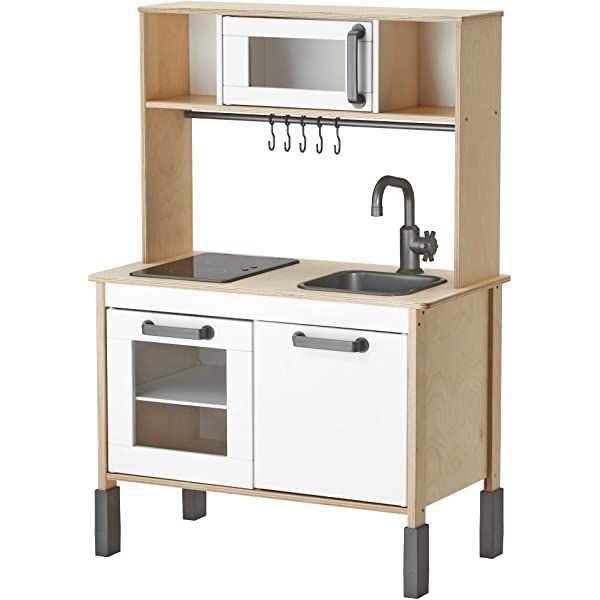 Ikea Duktig Mini-kitchen, Birch Plywood, White | Amazon (US)