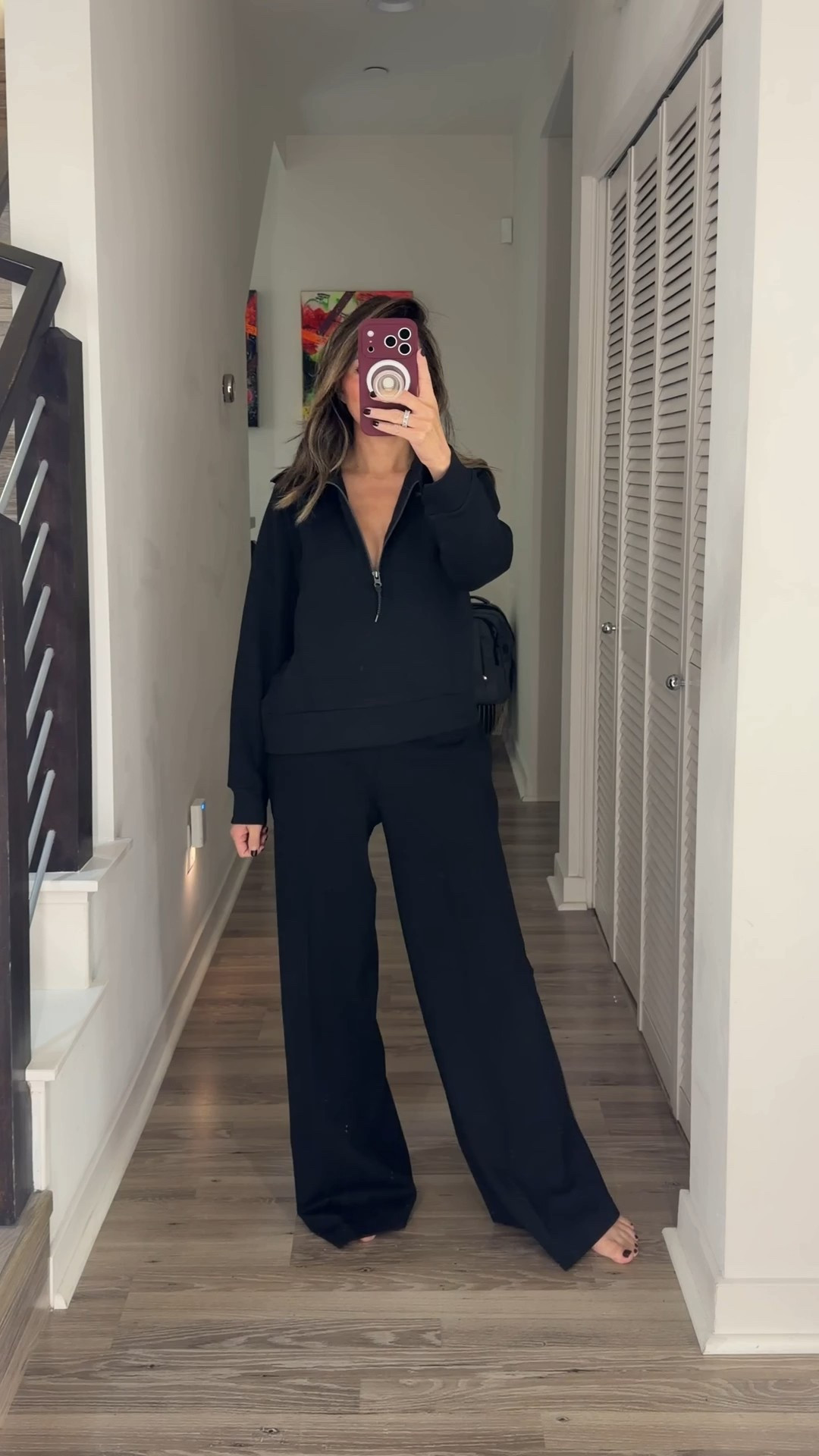 This matching set is so soft and comfortable. Would be chic for travel days, loungewear and running errands. Would make a great gift for her or yourself. 

Matching set, sweatshirt, sweatpants, travel outfit, loungewear, casual outfit, gift for her, gift ideas for her, The Stylizt 



#LTKGiftGuide #LTKTravel #LTKootd