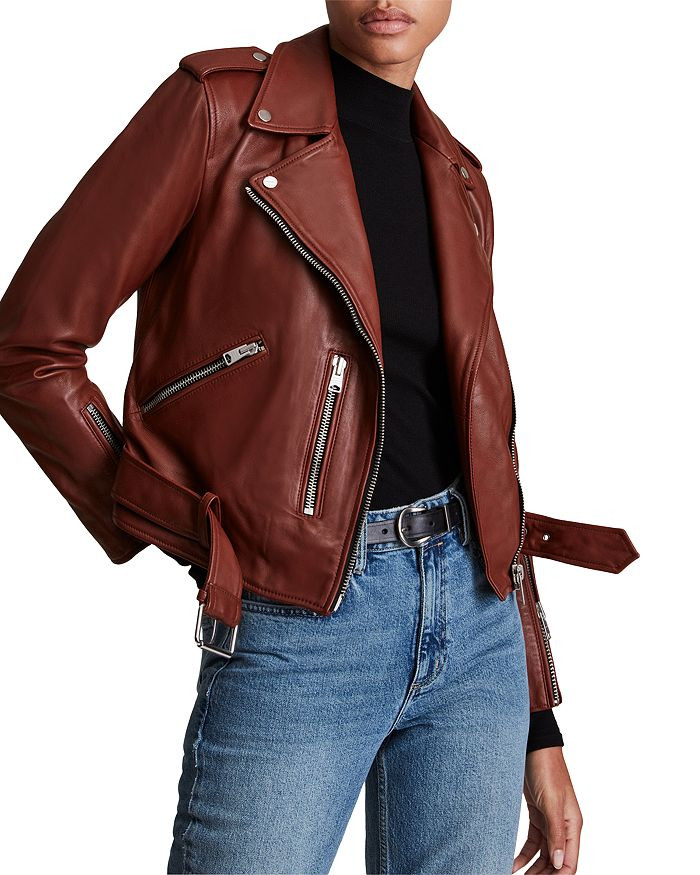 Balfern Leather Biker Jacket | Bloomingdale's (US)