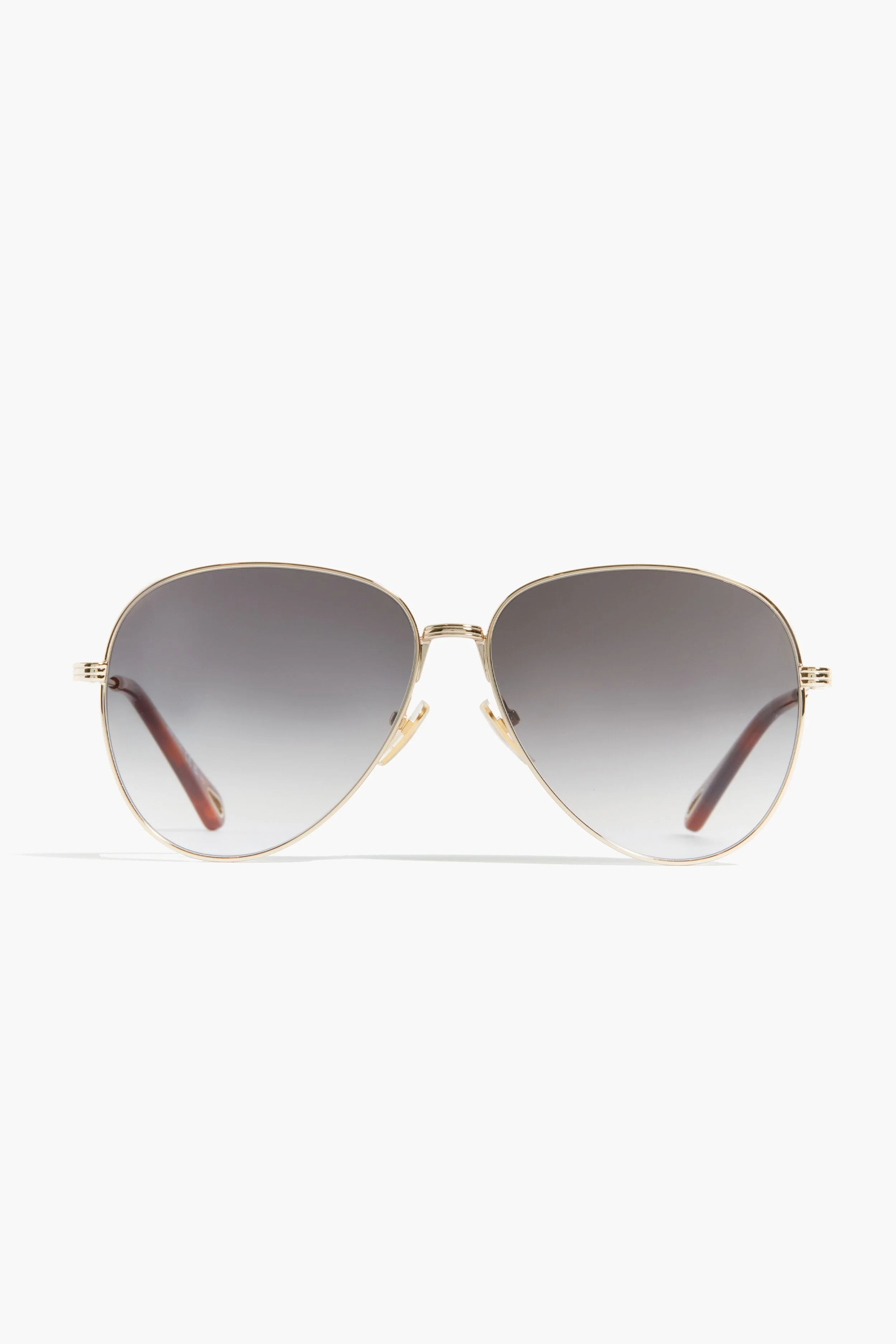 Gold Faith Aviator Sunglasses | Tuckernuck (US)