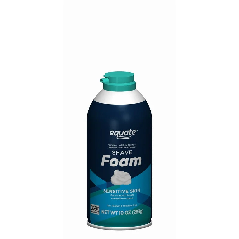 Equate Men's Sensitive Skin Shave Foam, 10 oz | Walmart (US)