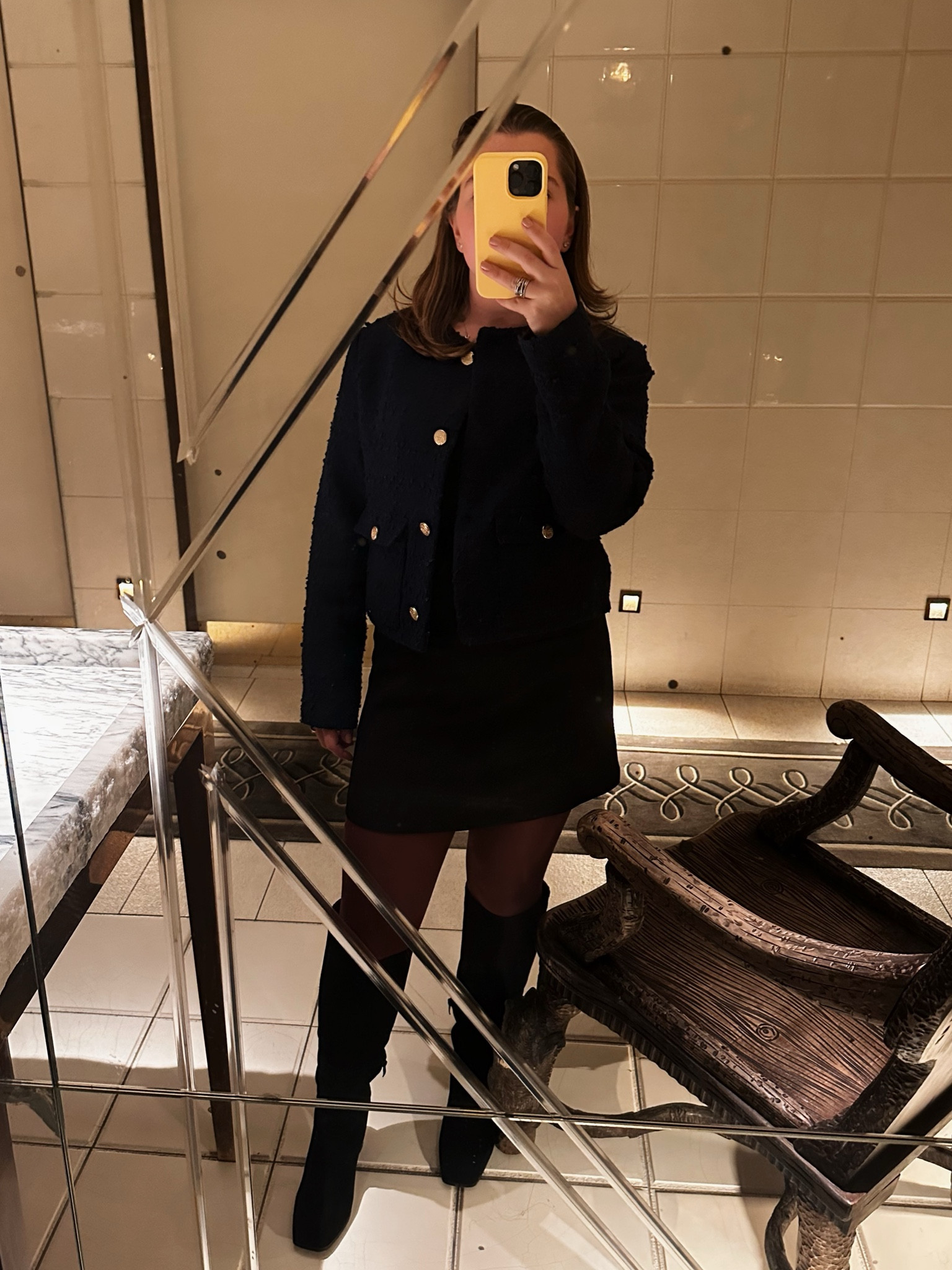 NYC dinner outfit 