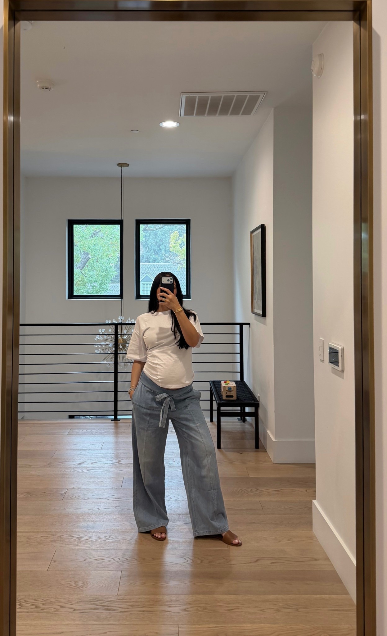 Loving bumpsuit maternity jeans so much! Linked similar sandals as well 

#LTKBump #LTKStyleTip