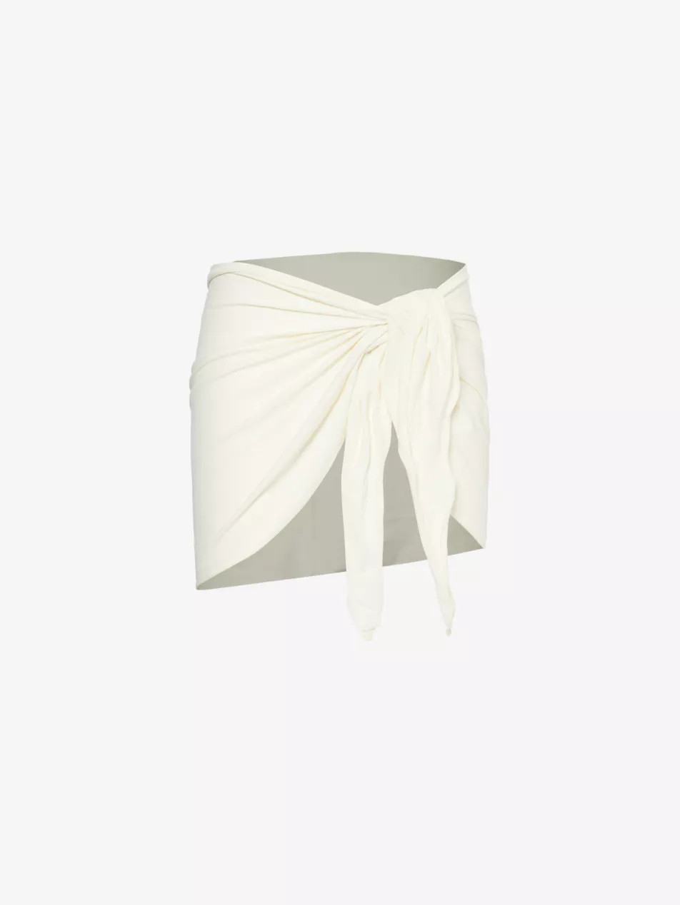 St Barth's stretch-recycled nylon skirt | Selfridges