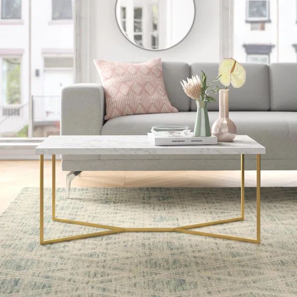 Devito Cross Legs Coffee Table | Wayfair North America