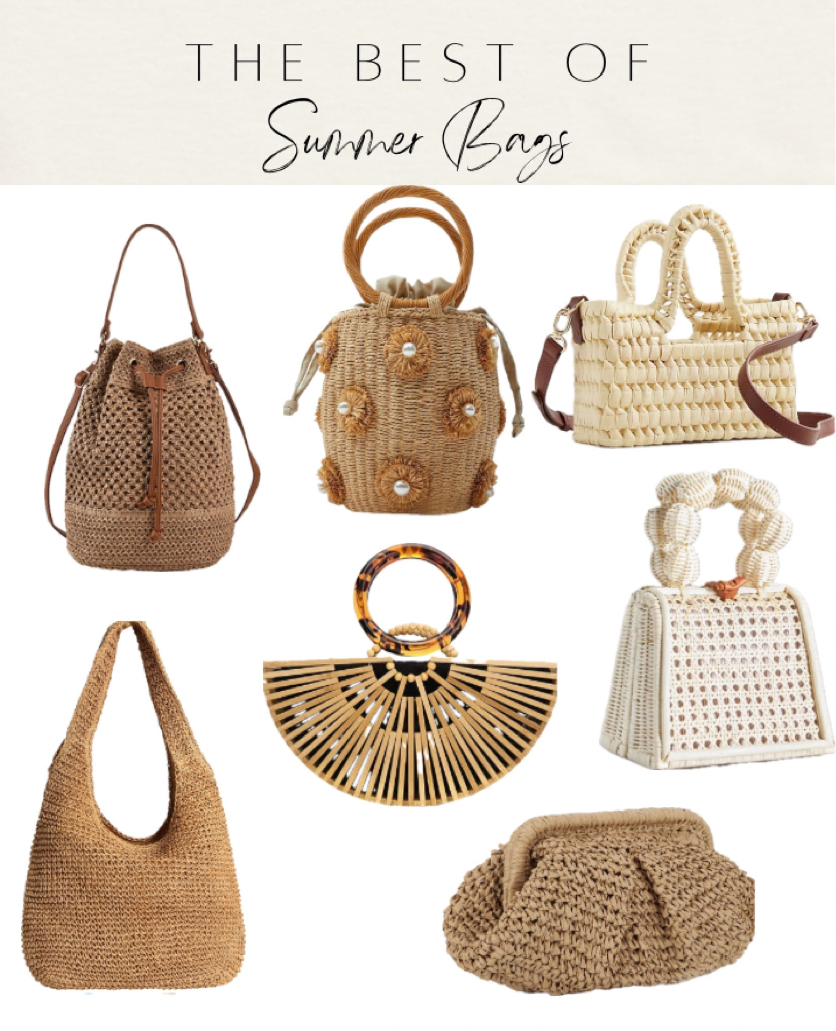 I found your next summer bag so you don’t have to!

#LTKSeasonal #LTKItBag #LTKFindsUnder100