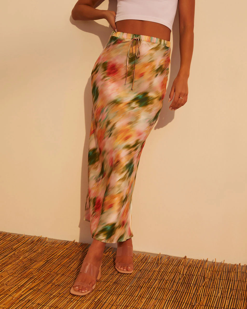 Haisley Abstract Maxi Skirt | VICI