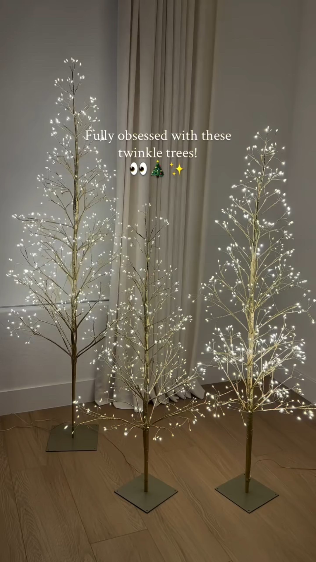 High sell-out risk! These designer-inspired twinkle trees from WALMART are so gorgeous! ✨ They give that luxe holiday look for less and can be styled indoors or outdoors.

Comment TREE for the links 🌲💫

#WalmartFinds #AffordableChristmasDecor #HolidayHomeDecor #WalmartHoliday #ChristmasOnABudget

#LTKHome #LTKSeasonal