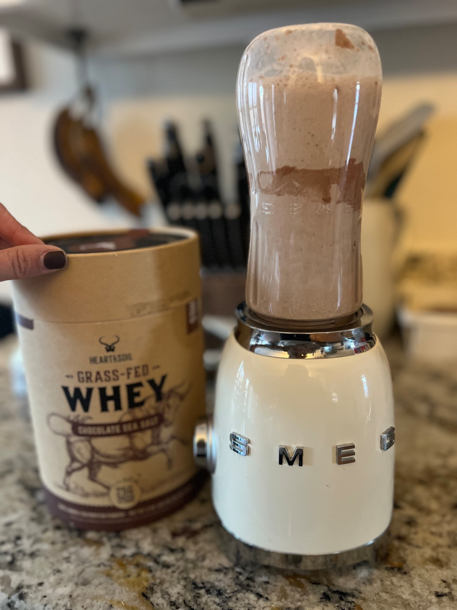 We’ve been using this for the last year, this blender is great for making quick smoothies for on-the-go

#LTKHome #LTKTravel