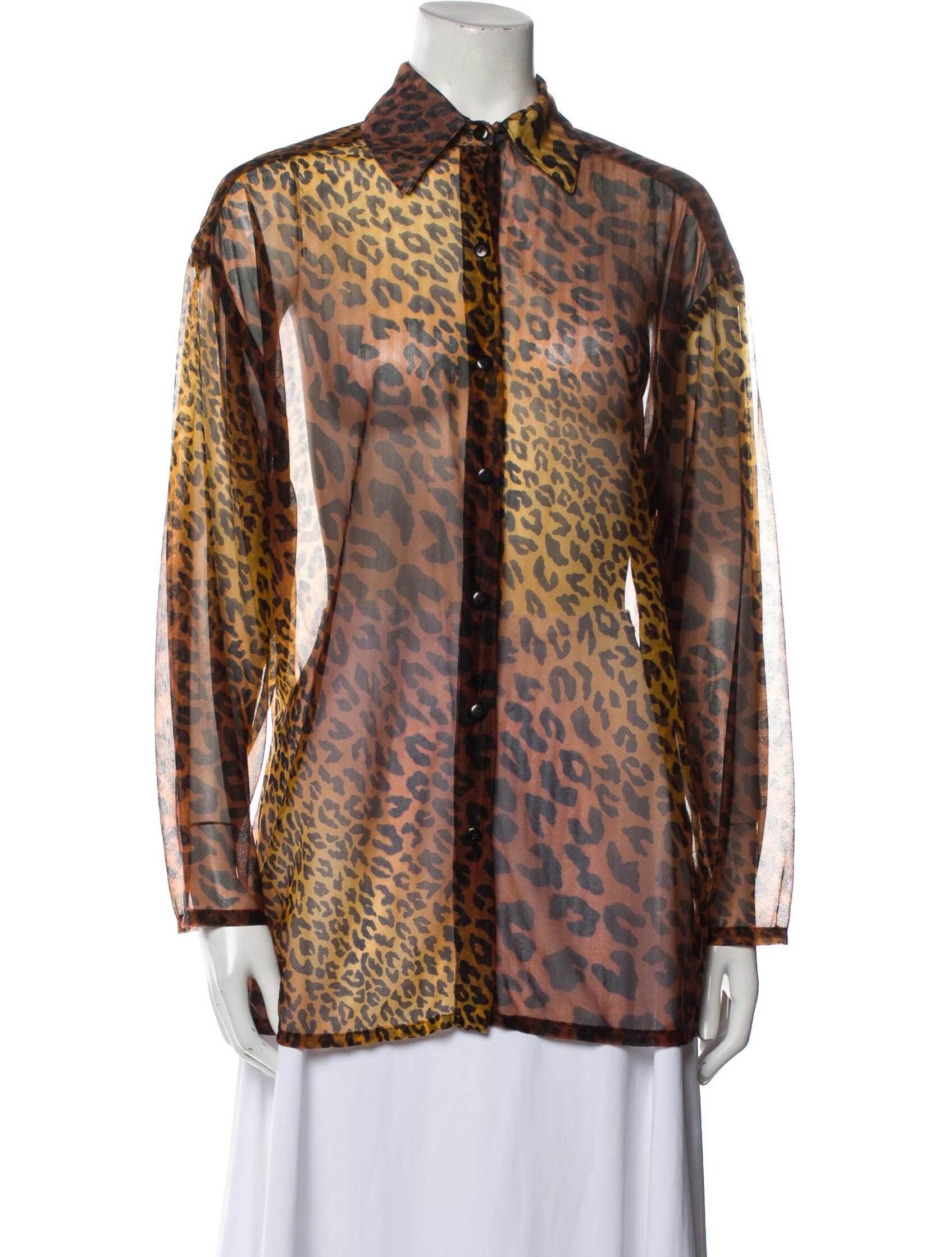 Animal Print Cover-Up | The RealReal