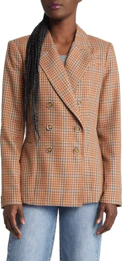PAIGE Londyn Plaid Blazer | Nordstrom | Nordstrom