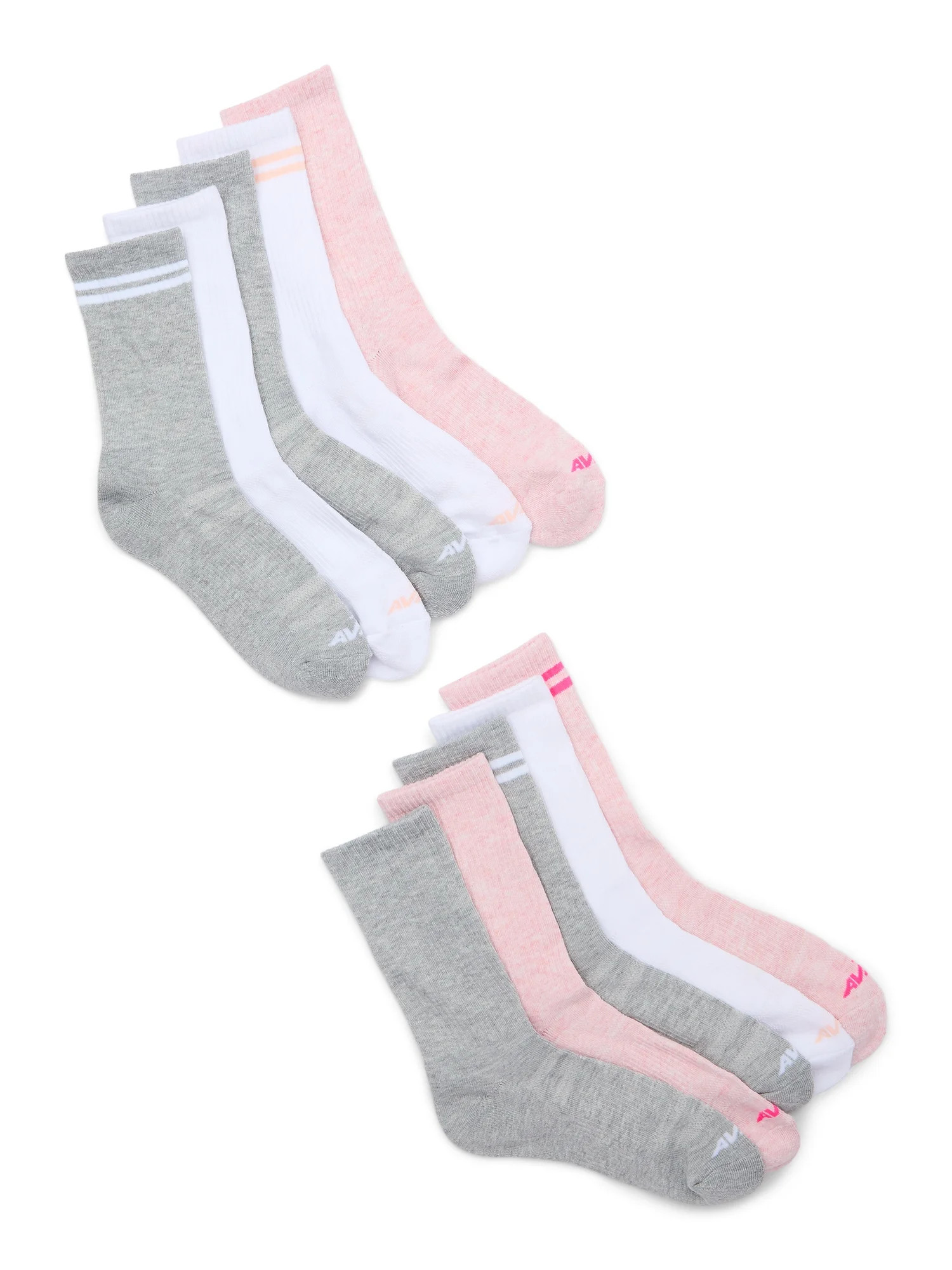 Avia Women's Performance Cushion Crew Socks, 10-Pack | Walmart (US)