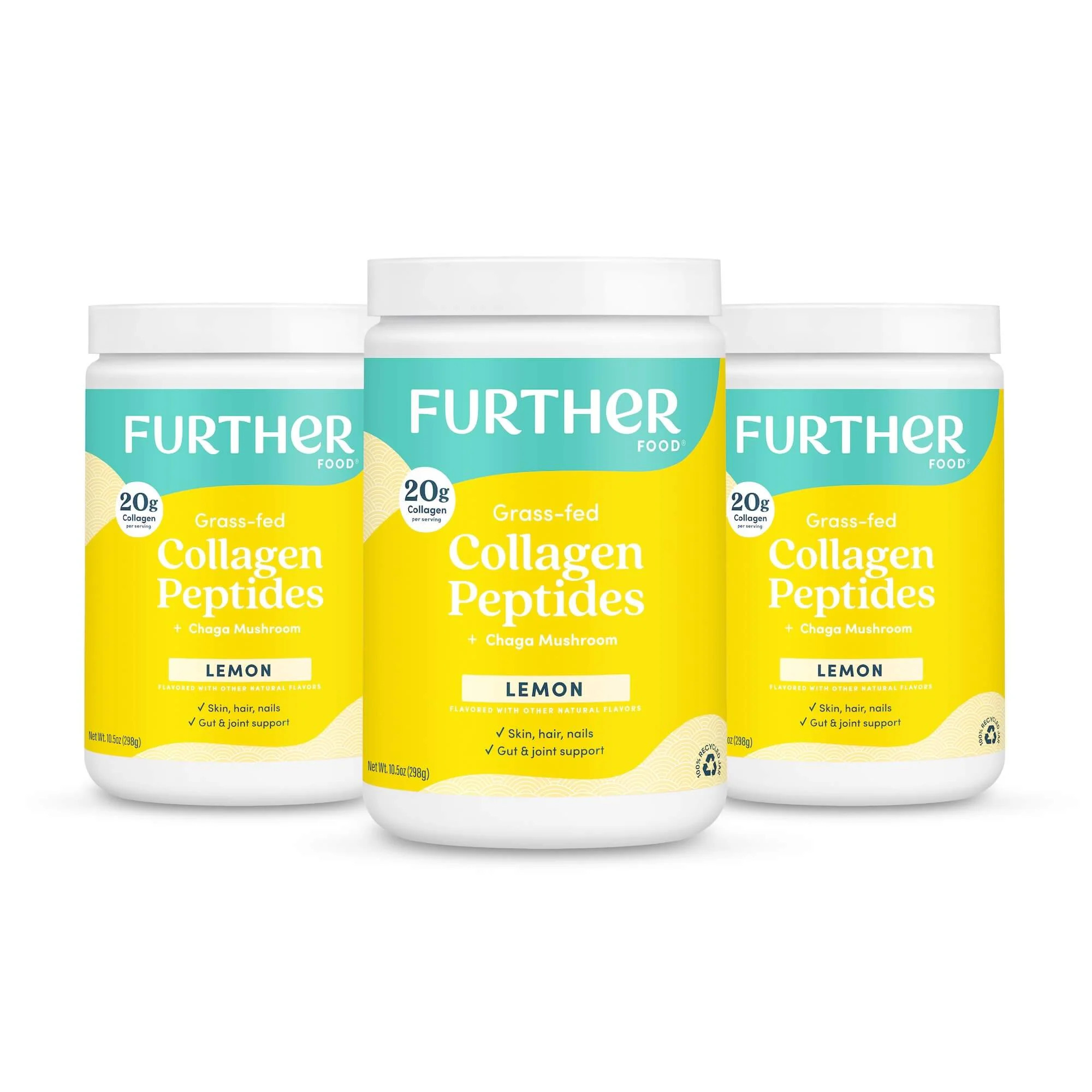 Lemon Collagen Powder | Further Food